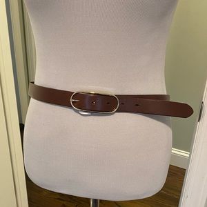 COPY - Eddie Bauer Brown Italian Leather Belt L